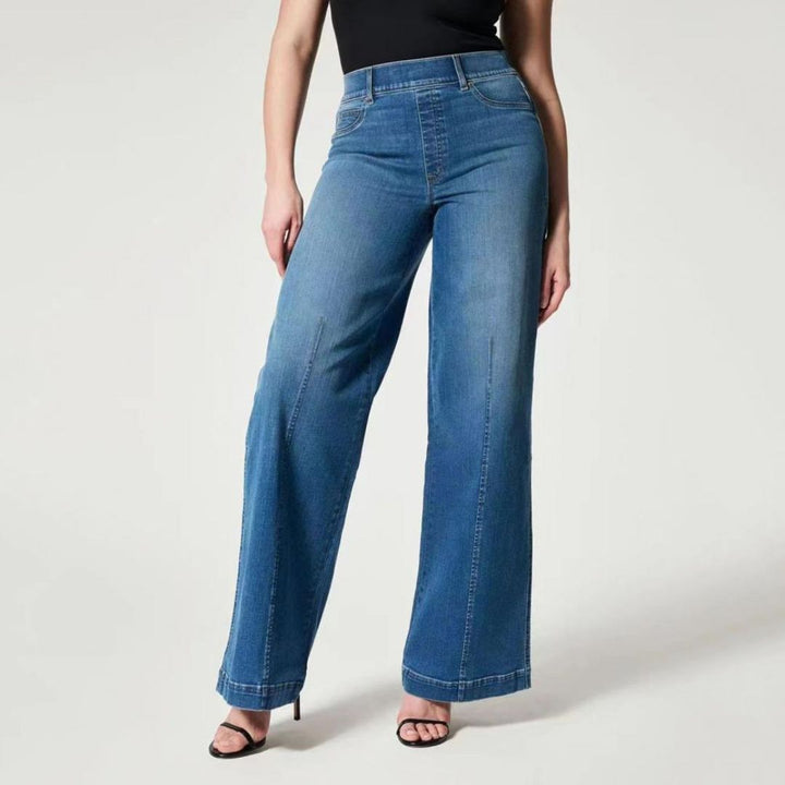 Stylish women's flare trousers