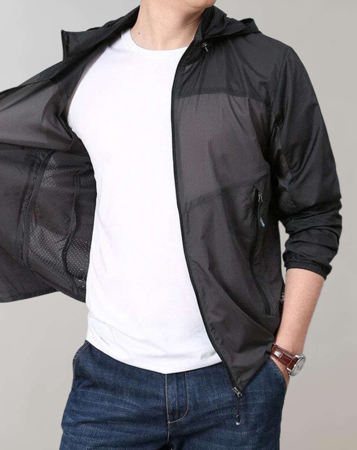 Casual two-tone jacket for men