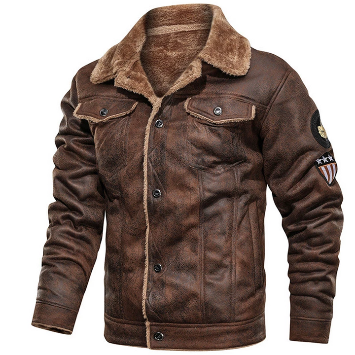 Military pilot jacket