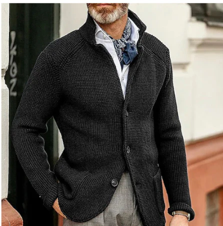 Men's Long Cardigan