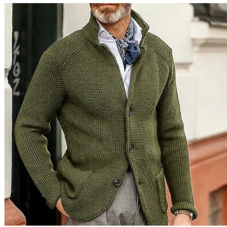 Men's Long Cardigan