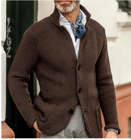 Men's Long Cardigan