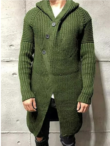 Warm soft cardigan for men