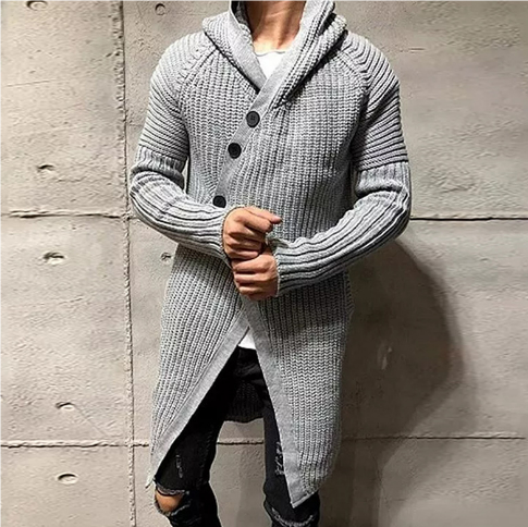 Warm soft cardigan for men