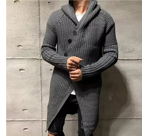 Warm soft cardigan for men