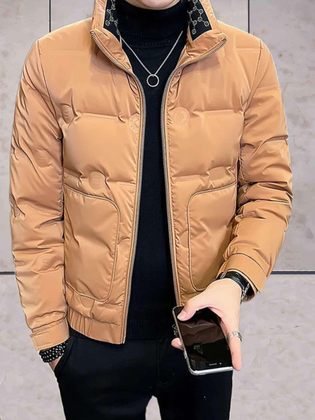 Warm coat for men