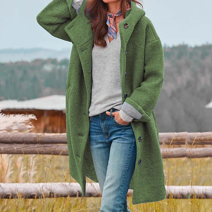 Chic chunky winter jacket for women