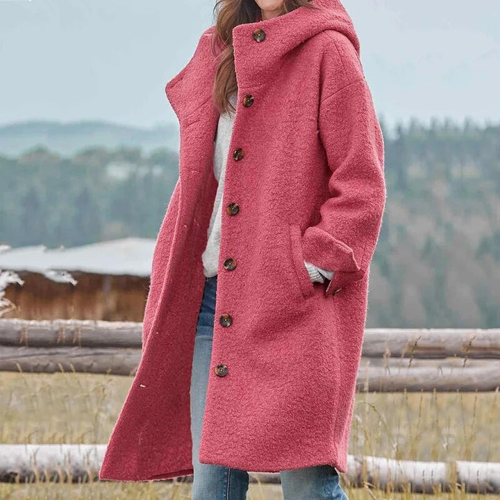 Chic chunky winter jacket for women