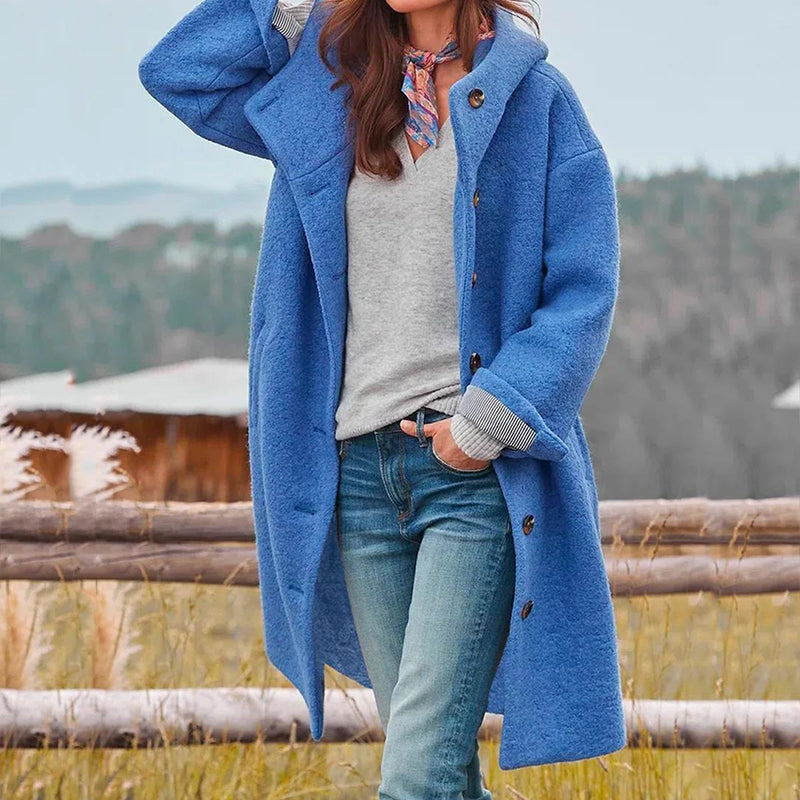 Chic chunky winter jacket for women