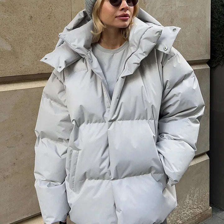 Women's elegant puffer jacket