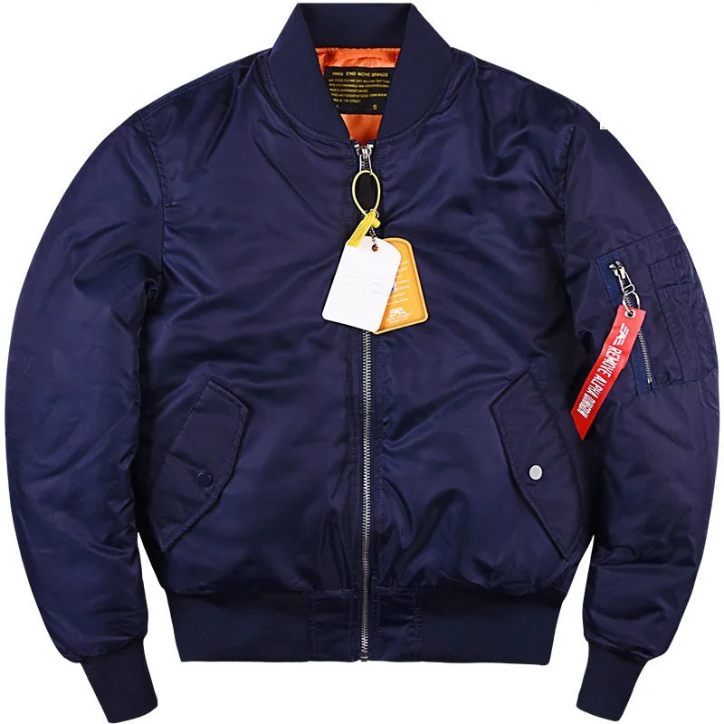 Winter bomber jacket for men