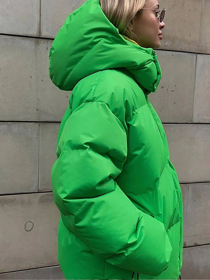 Women's elegant puffer jacket