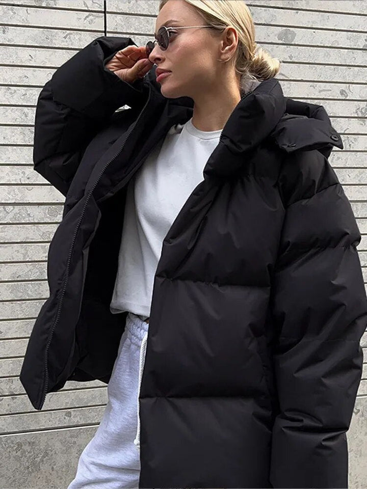 Women's elegant puffer jacket