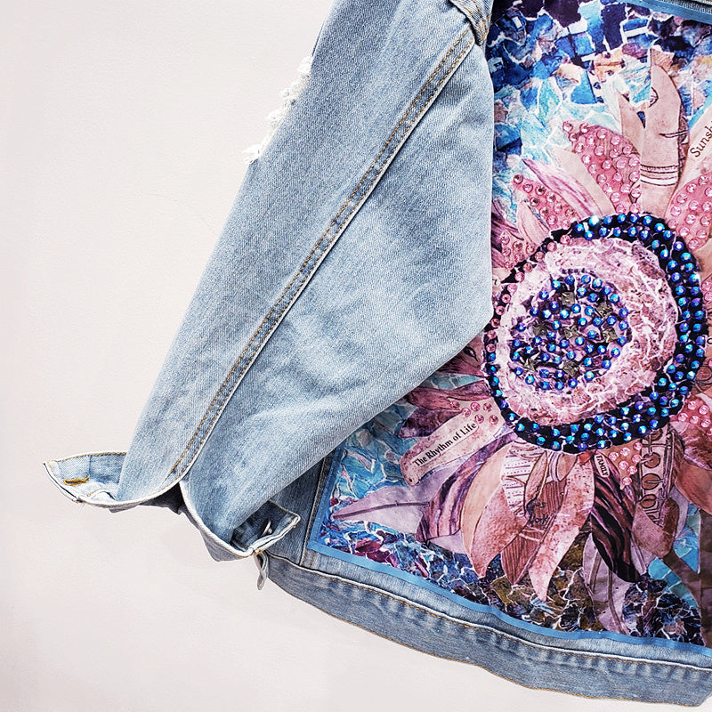 Oversized Denim Jacket for Women