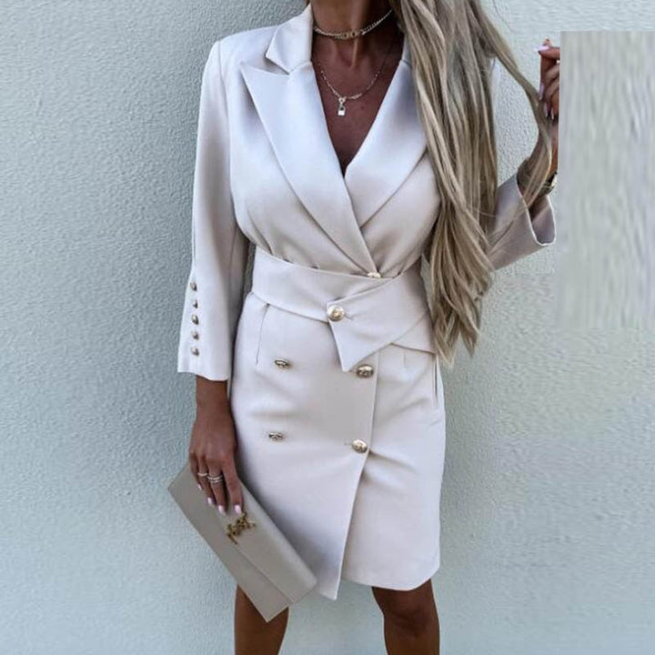 Women's Double-Breasted Blazer Dress