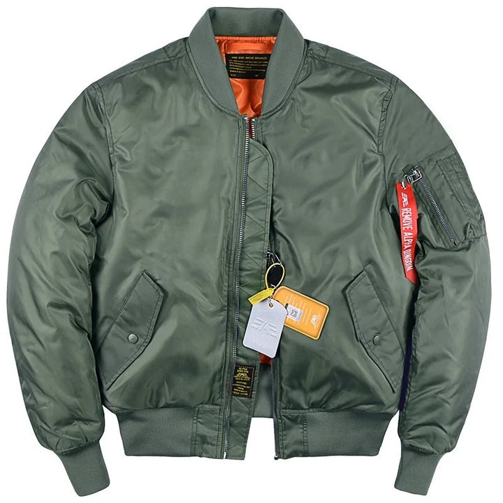 Winter bomber jacket for men