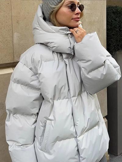 Women's elegant puffer jacket