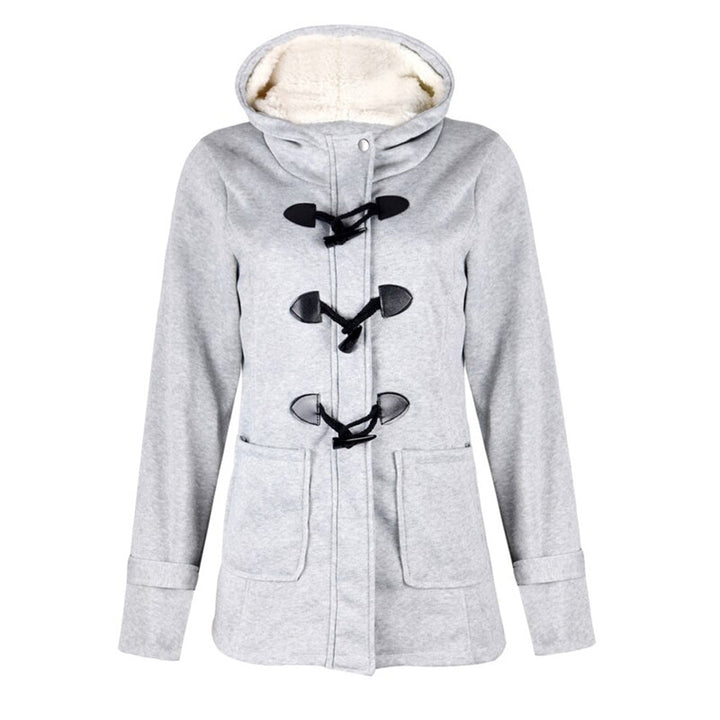 Hooded winter jacket for women