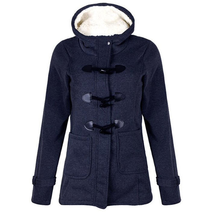 Hooded winter jacket for women