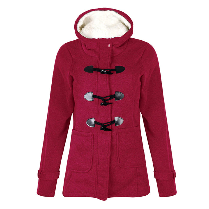 Hooded winter jacket for women