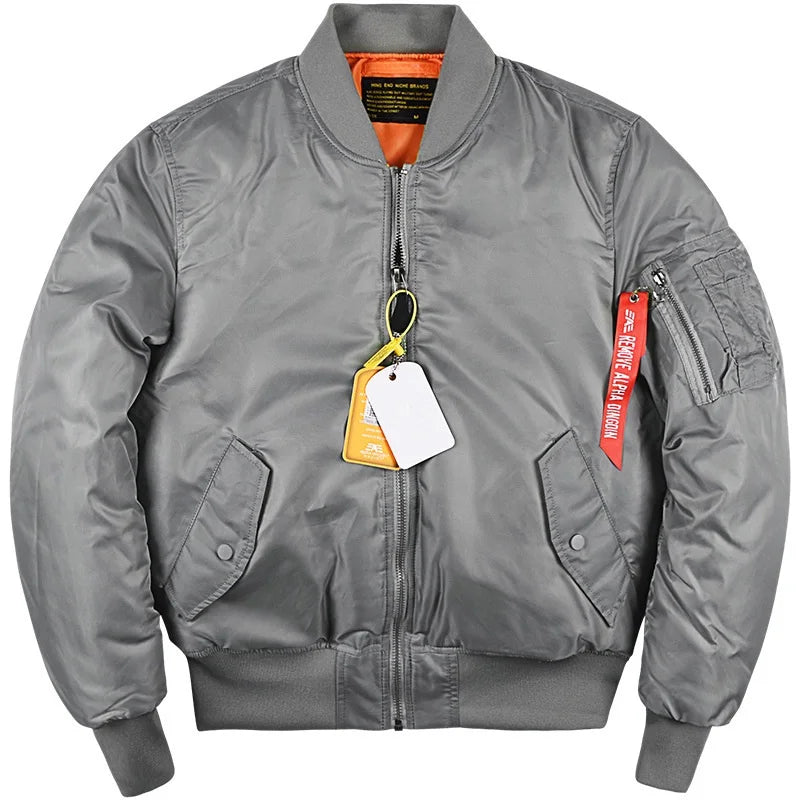 Winter bomber jacket for men