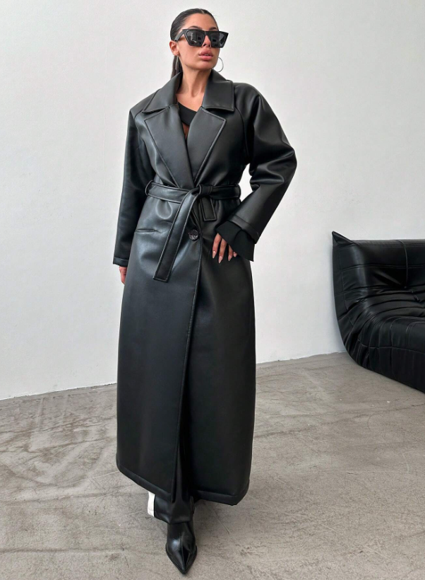 Winter trench coat for women