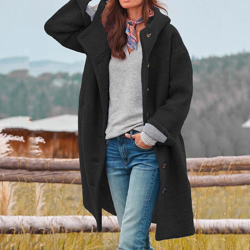 Chic chunky winter jacket for women