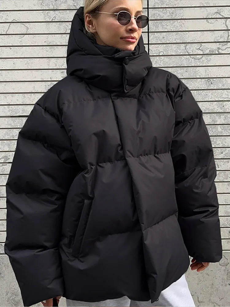 Women's elegant puffer jacket