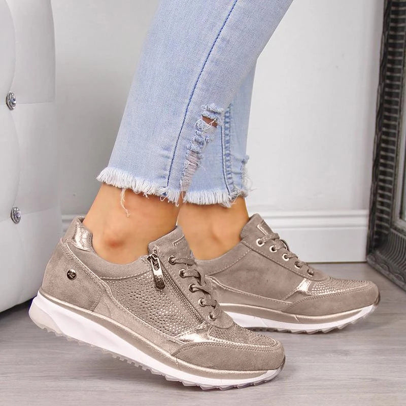 Comfortable women's trainers with support