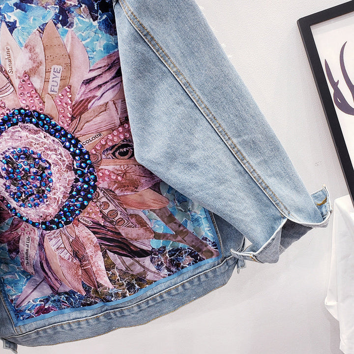 Oversized Denim Jacket for Women