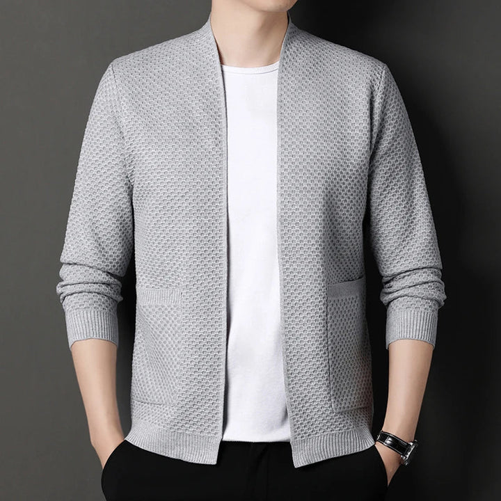 Jacquard blazer for men