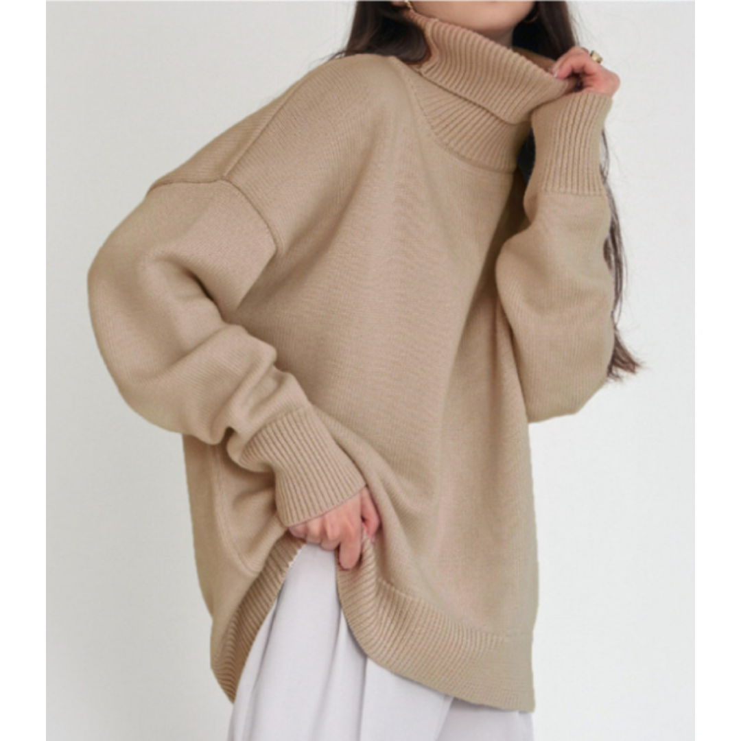 Elegant Turtleneck Jumper for Women