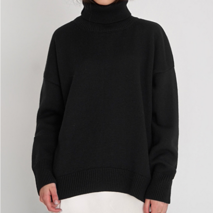 Elegant Turtleneck Jumper for Women