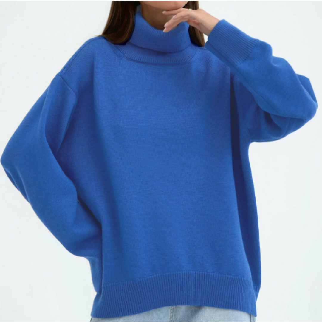 Elegant Turtleneck Jumper for Women