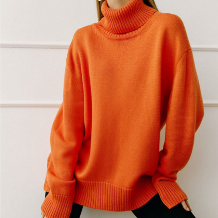 Elegant Turtleneck Jumper for Women