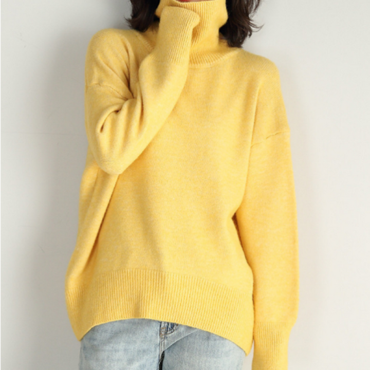 Elegant Turtleneck Jumper for Women