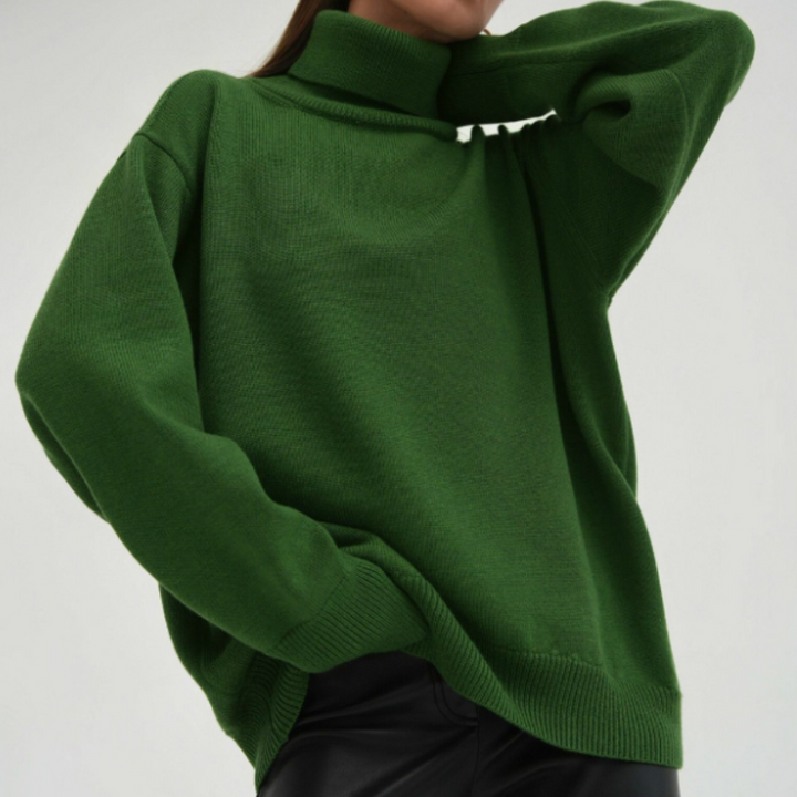 Elegant Turtleneck Jumper for Women