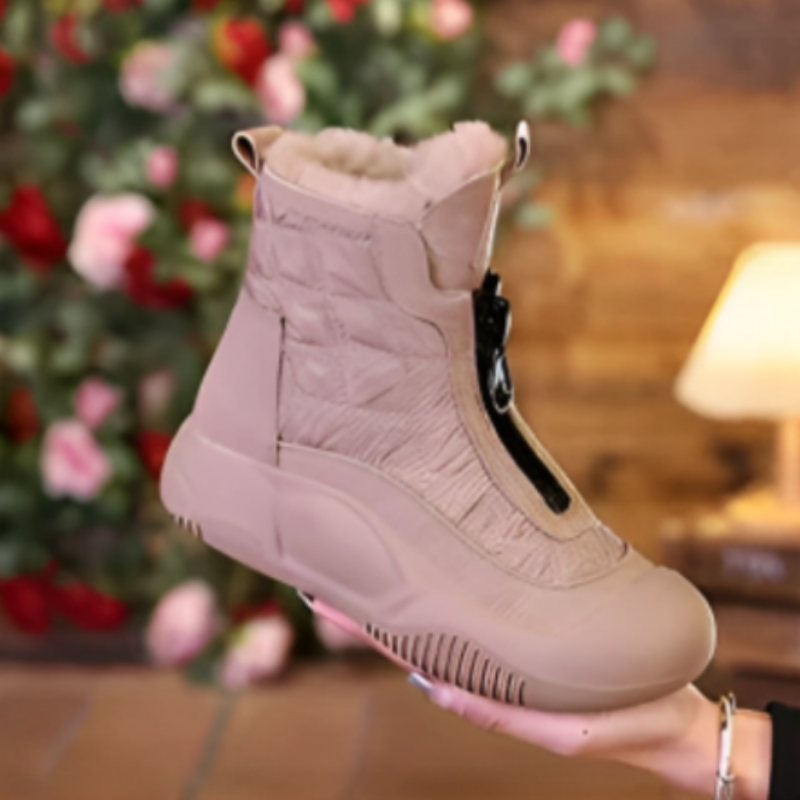 Women's waterproof fashionable snow boots