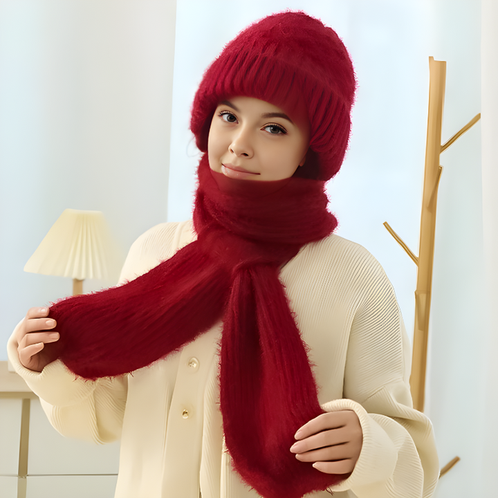 Windproof Ladies' Scarf Hat