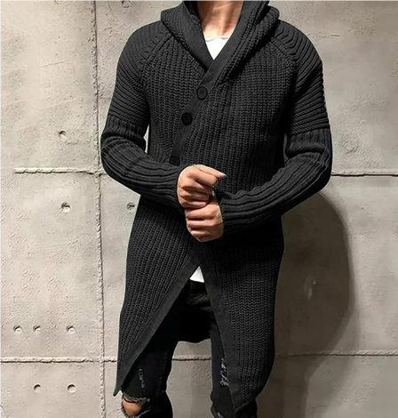 Warm soft cardigan for men