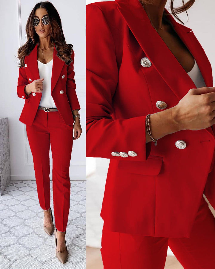 Elegant Blazer and Trousers for Women