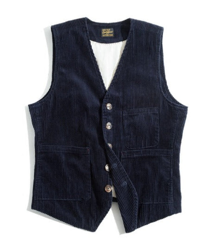 Men's corduroy vest