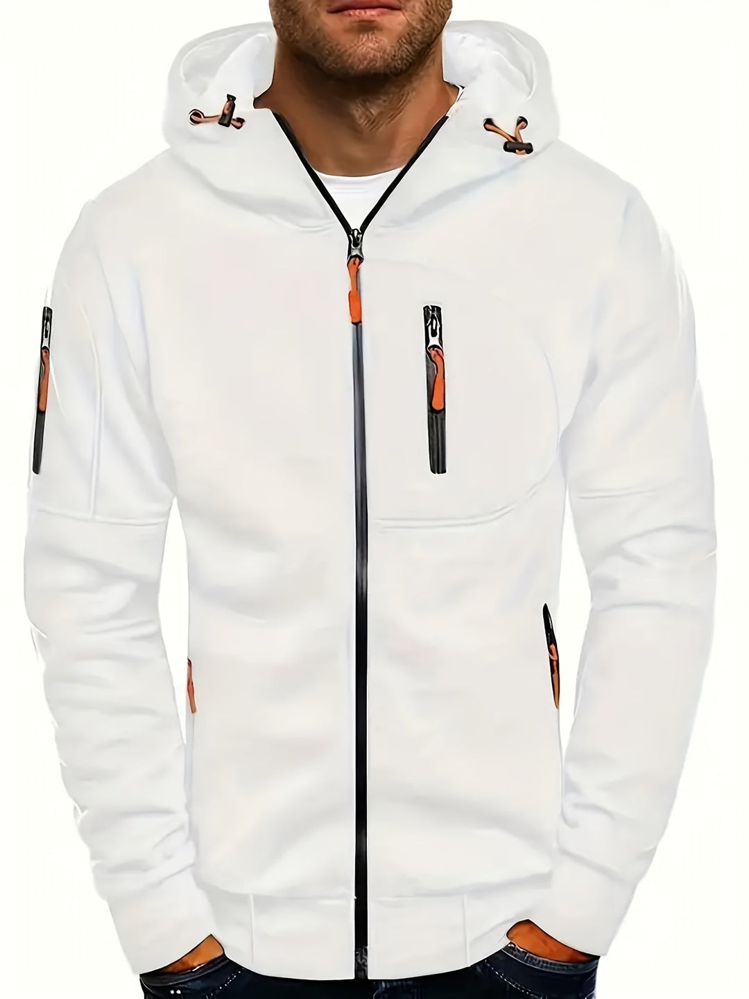 Men's Hoodie with Zipper