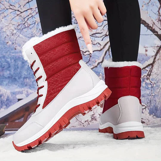 Waterproof winter boots for women