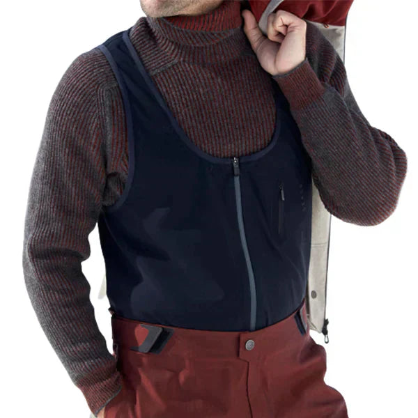 Men's Sweater with Warm Neck