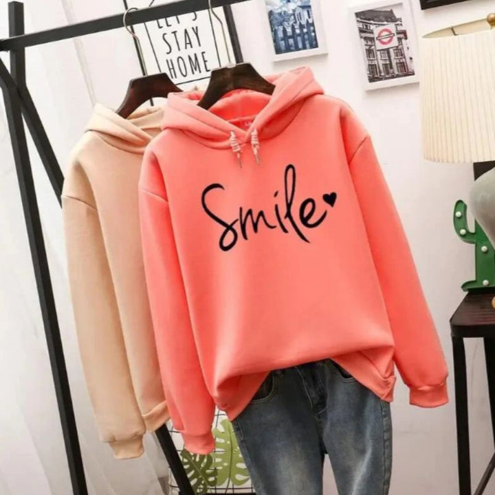 Women's smile hoodie