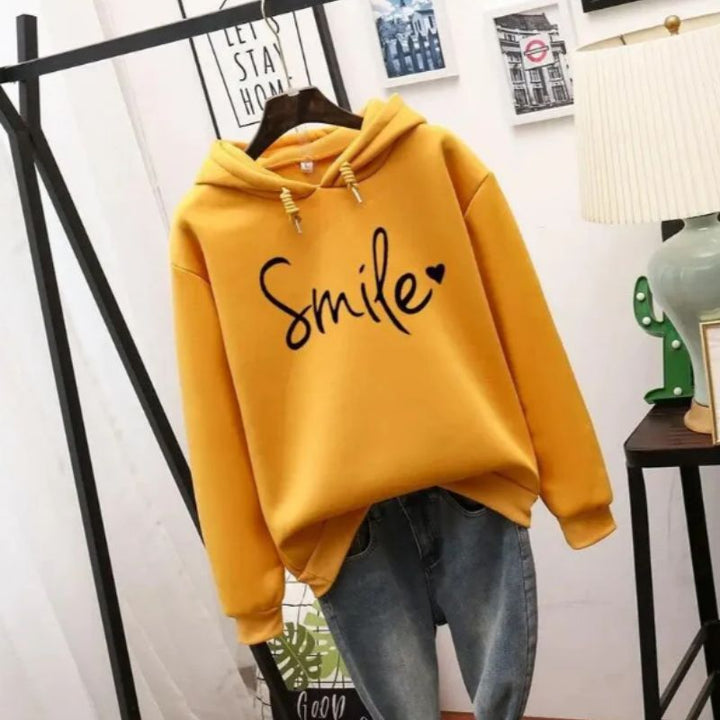 Women's smile hoodie