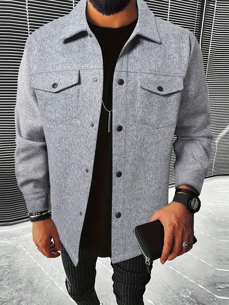 Men's Overshirt with pockets