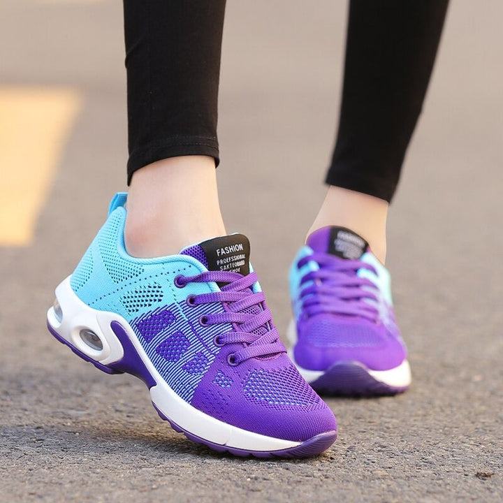 Women's running shoes with support