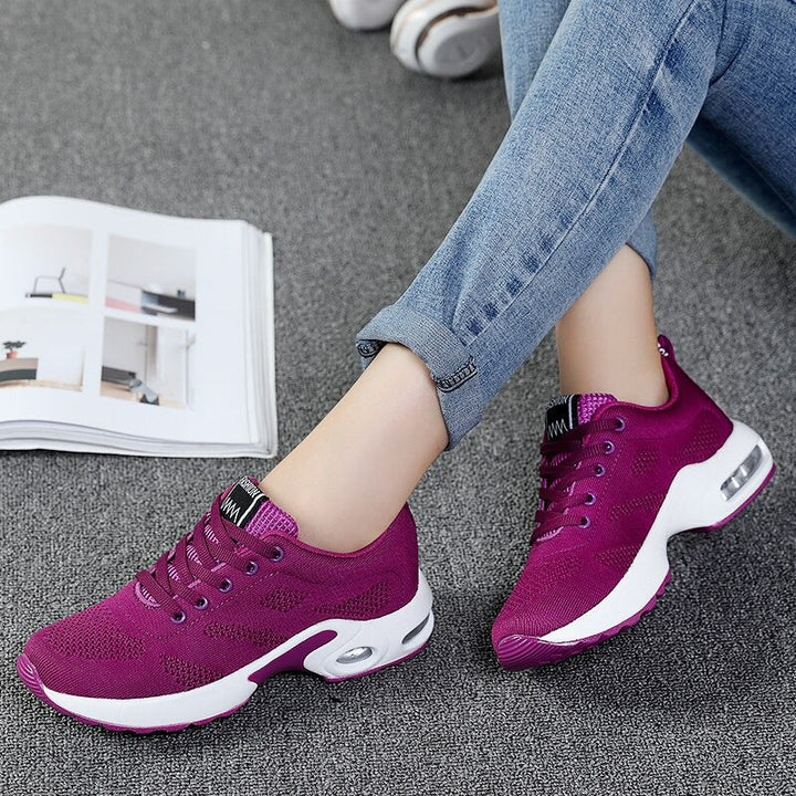 Women's running shoes with support